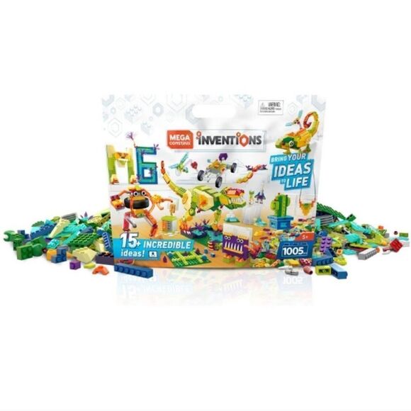 Mega Construx Inventions Deluxe Pack Building Huge Set Discontinued NEW & Gift - Picture 2 of 16